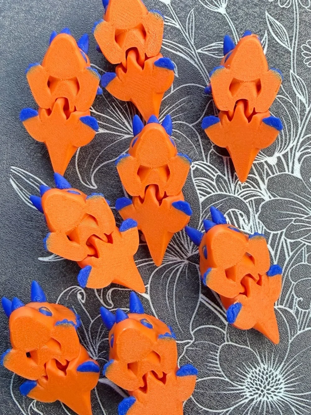 Triceratops 3D moveable toys